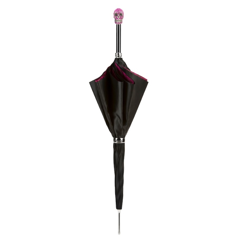 D Lusso Pasotti | 189N 50884-2 W333Fu - Ombrello Teschio Swarovski® Fuchsia